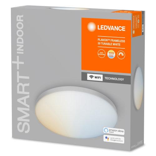LEDVANCE SMART+ Planon Frameless 1700lm 20W/827-865 rund 300mm WiFi ...